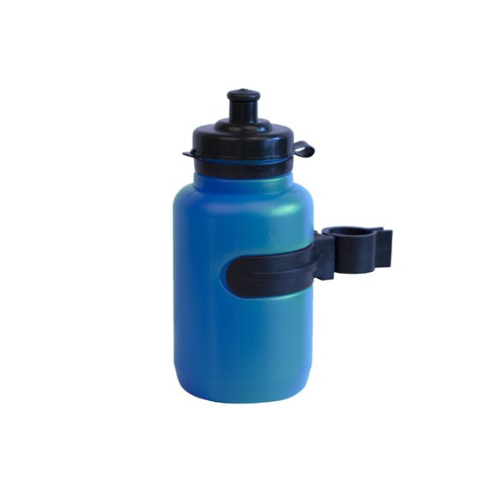 Azur Kids Bottle & Cage - Blue