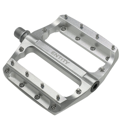 Entity PP24 Alloy Flat Pedal - Silver