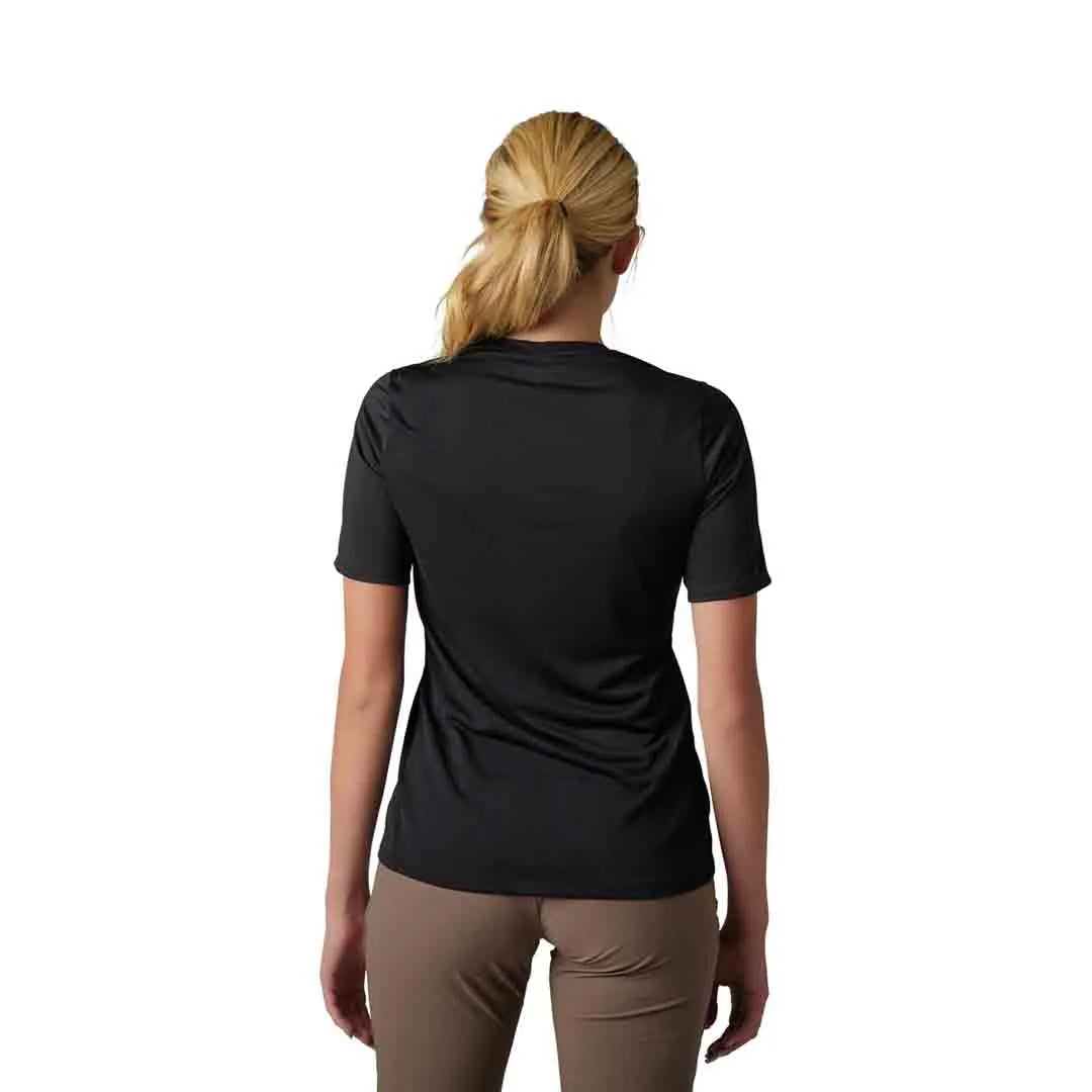 Fox Womens Ranger Tru Dri SS Jersey - Black