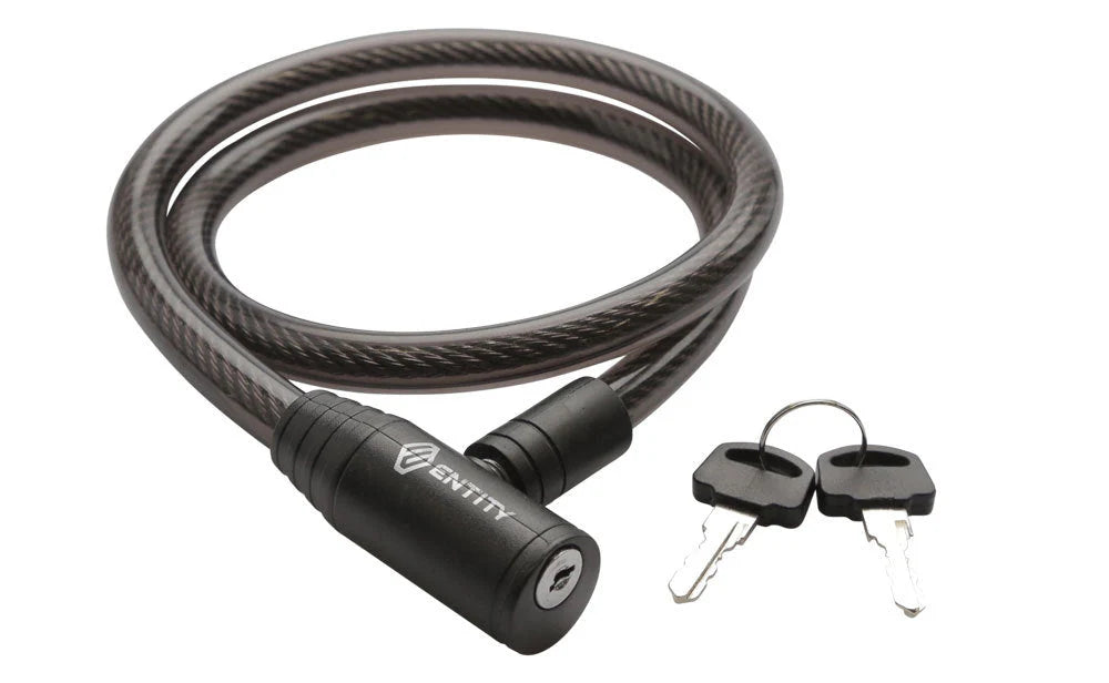 Entity KL15 Bicycle Security Cable Lock with Key