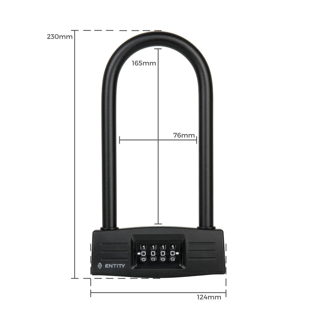 Entity UL30 Combination U Lock