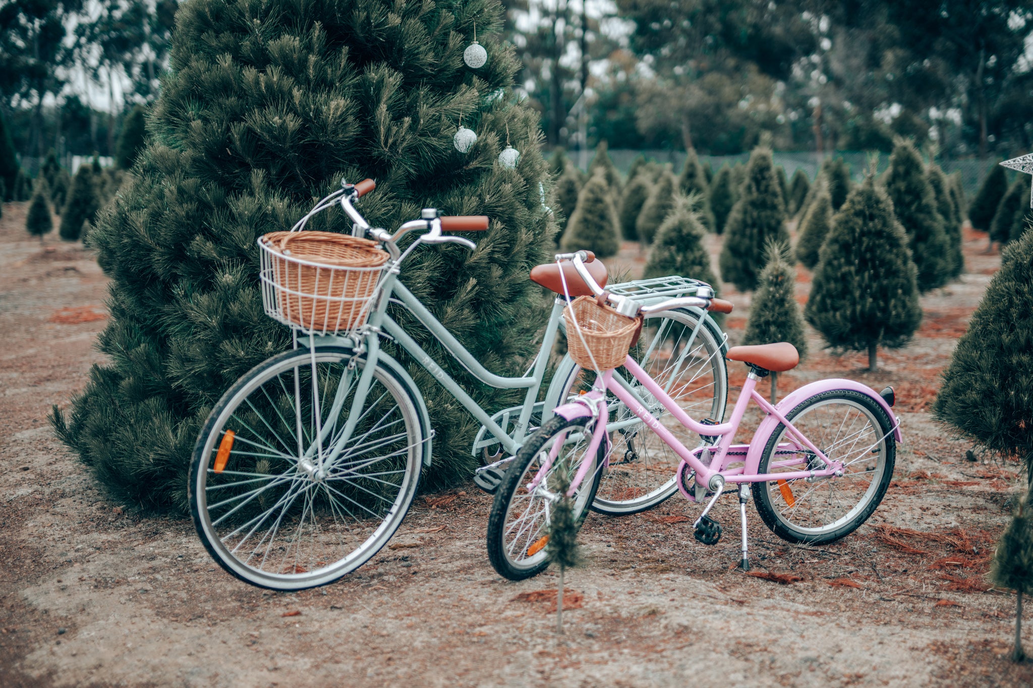 Pink retro bike online