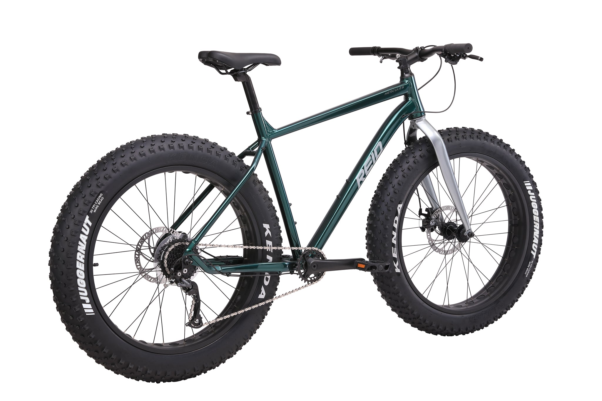 Green cheap fat bike