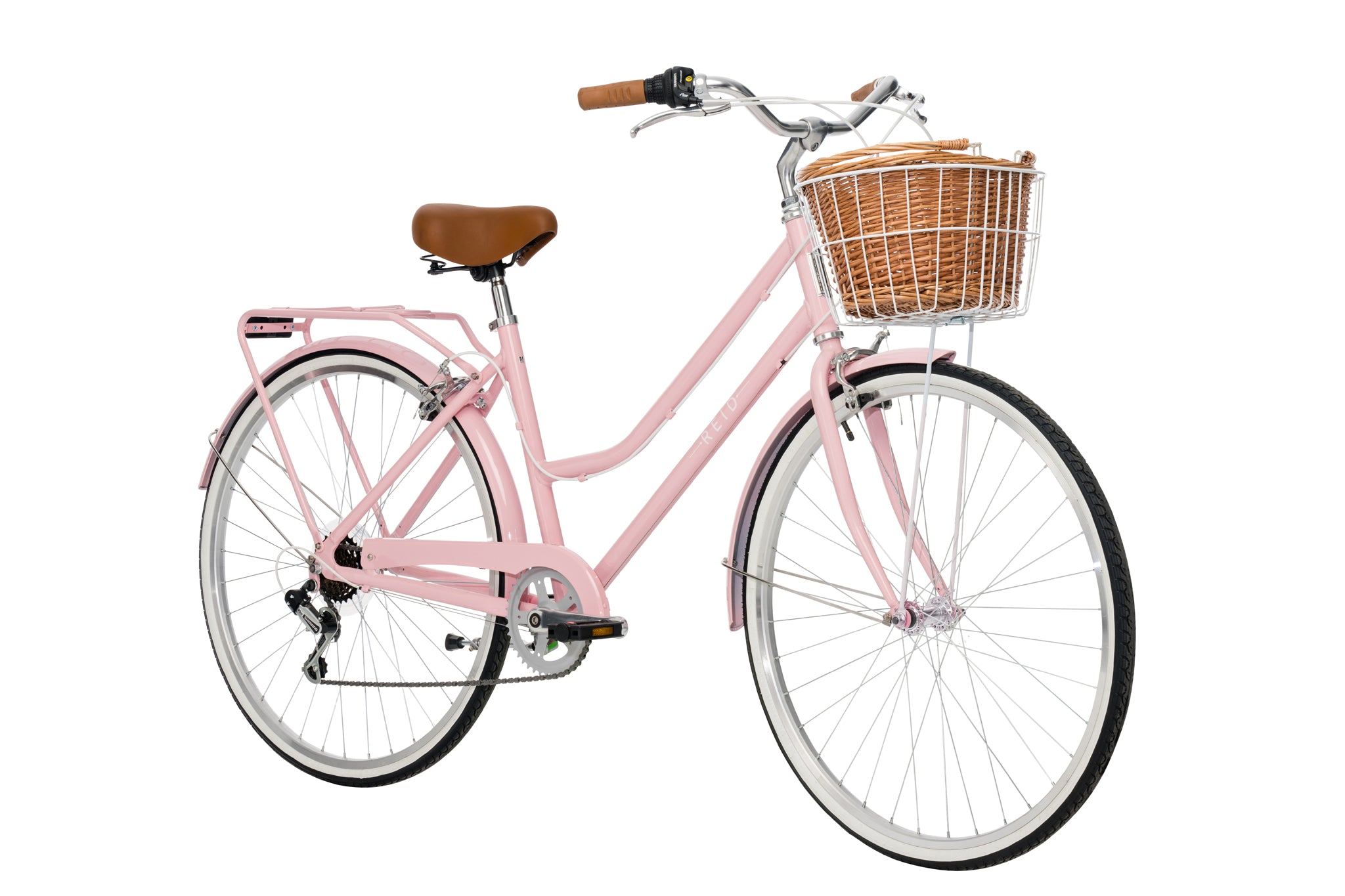 Pastel pink shop bike